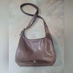 Used Coach Legacy 9718 VIntage Turn Lock Shoulder Bag Leather